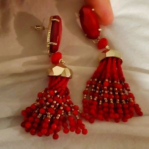 Kendra Scott Beaded Tassel Earrings